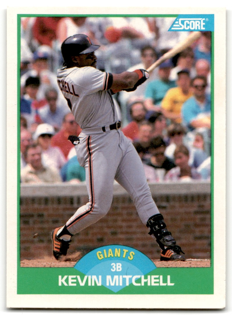 1989 Score Kevin Mitchell #39 on Kronozio
