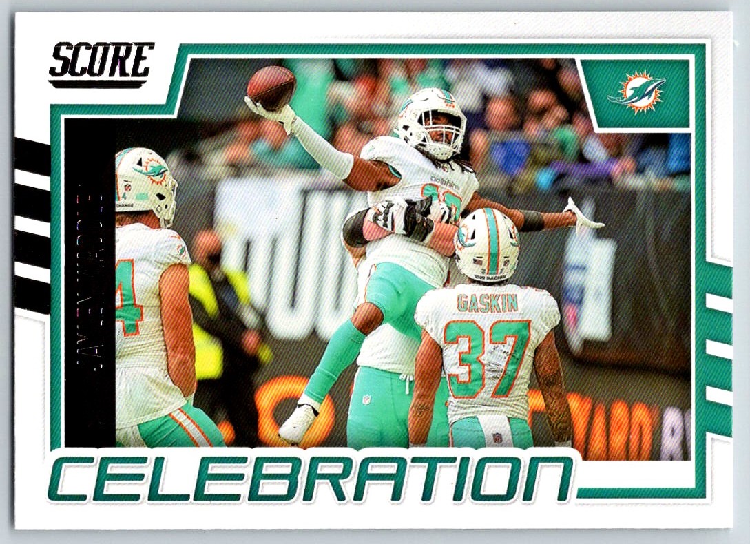 2022 PANINI SCORE CELEBRATION JAYLEN WADDLE MIAMI DOLPHINS #C-JW