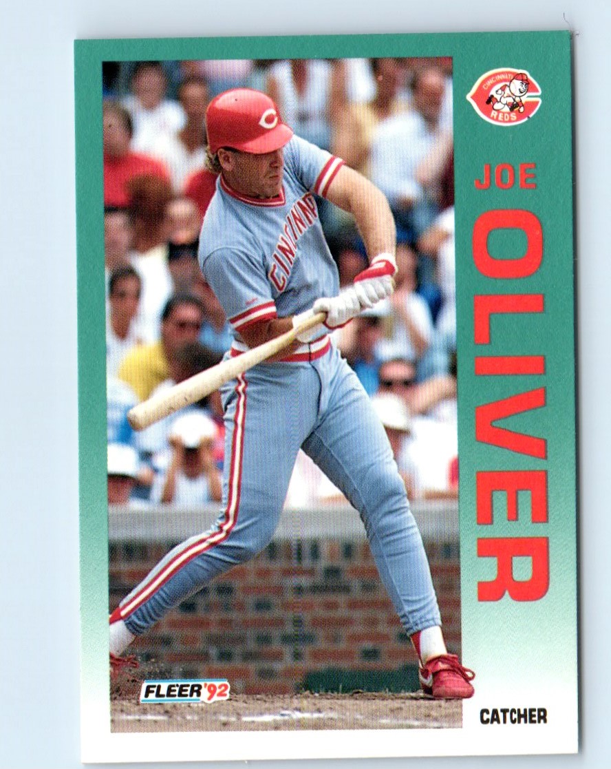 1992 Fleer Joe Oliver Cincinnati Reds #414 | eBay