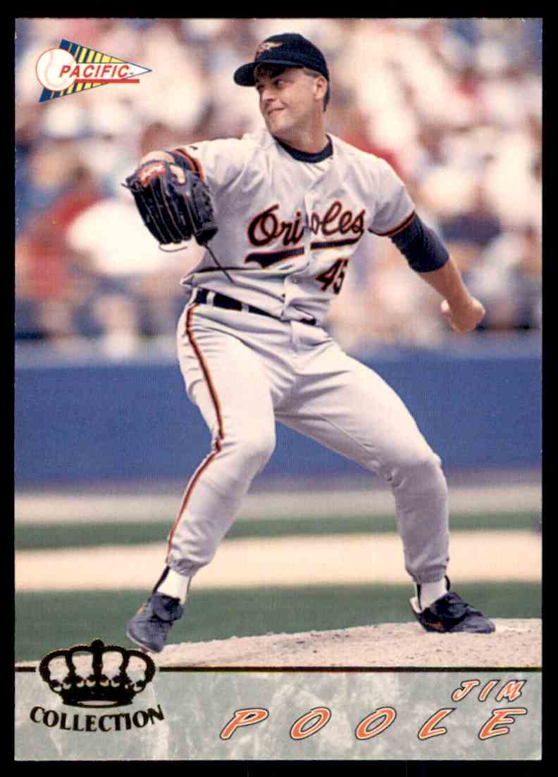1994 Pacific MLB Jim Poole #42