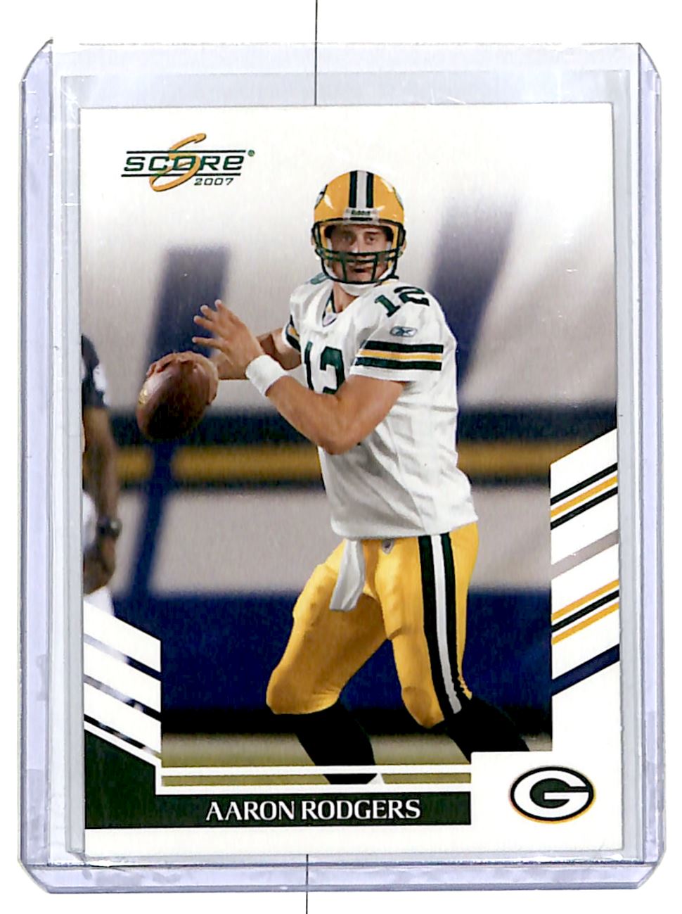 aaron rodgers bpc 157 2007 Score Aaron Rodgers Green Bay Packers #61