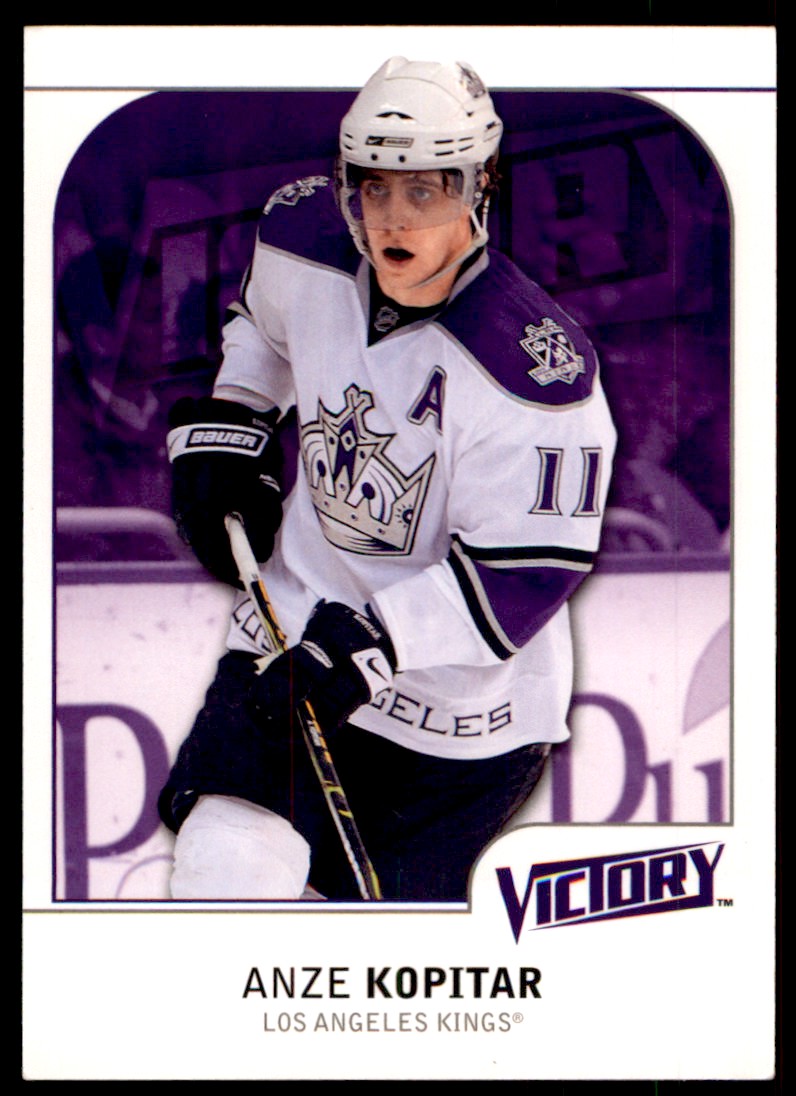 2009-10 Upper Deck Victory Anze Kopitar #90 on Kronozio
