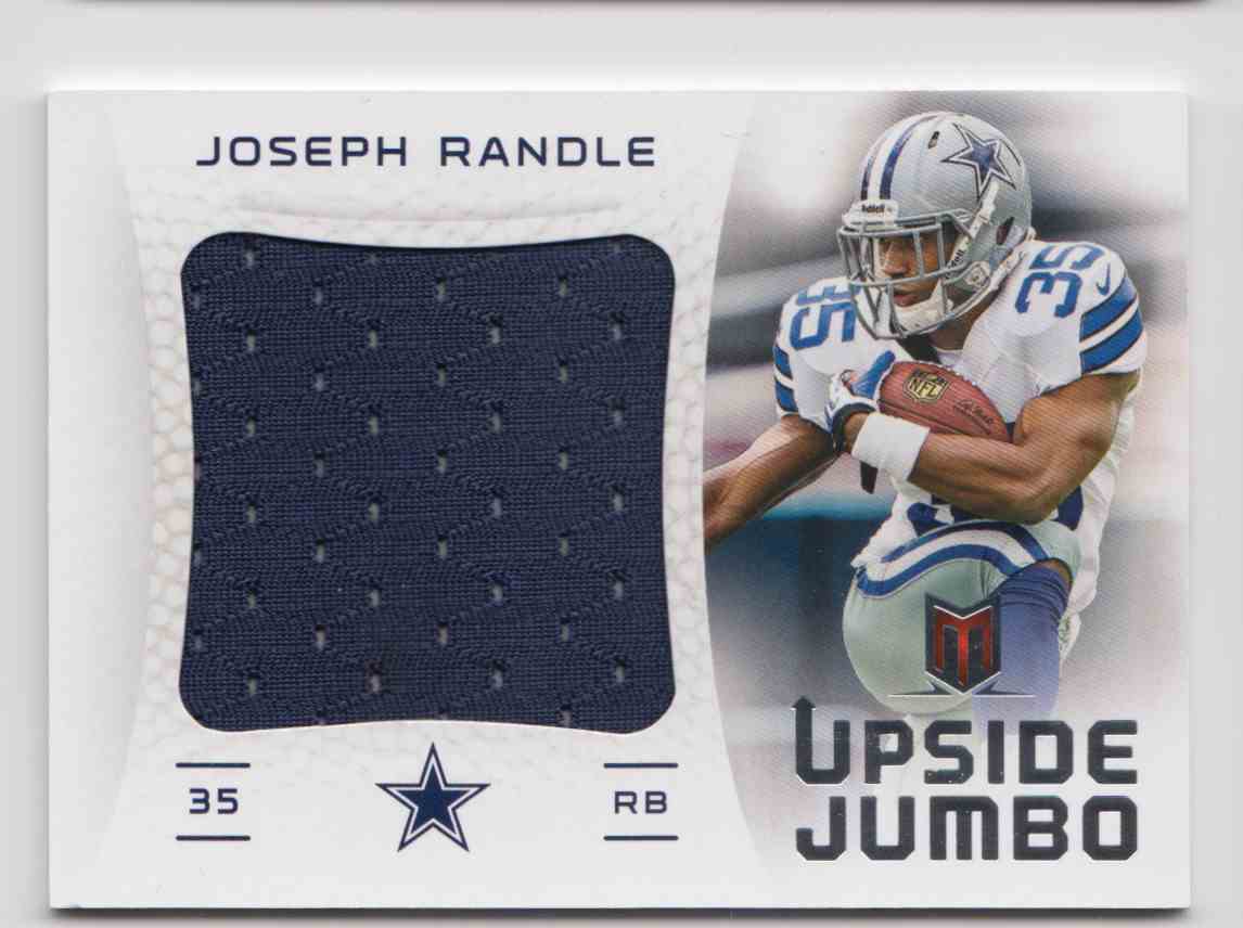 Details about 2013 Panini Momentum Upside Jumbo Joseph Randle Rookie Jersey 253/299 Cowboys