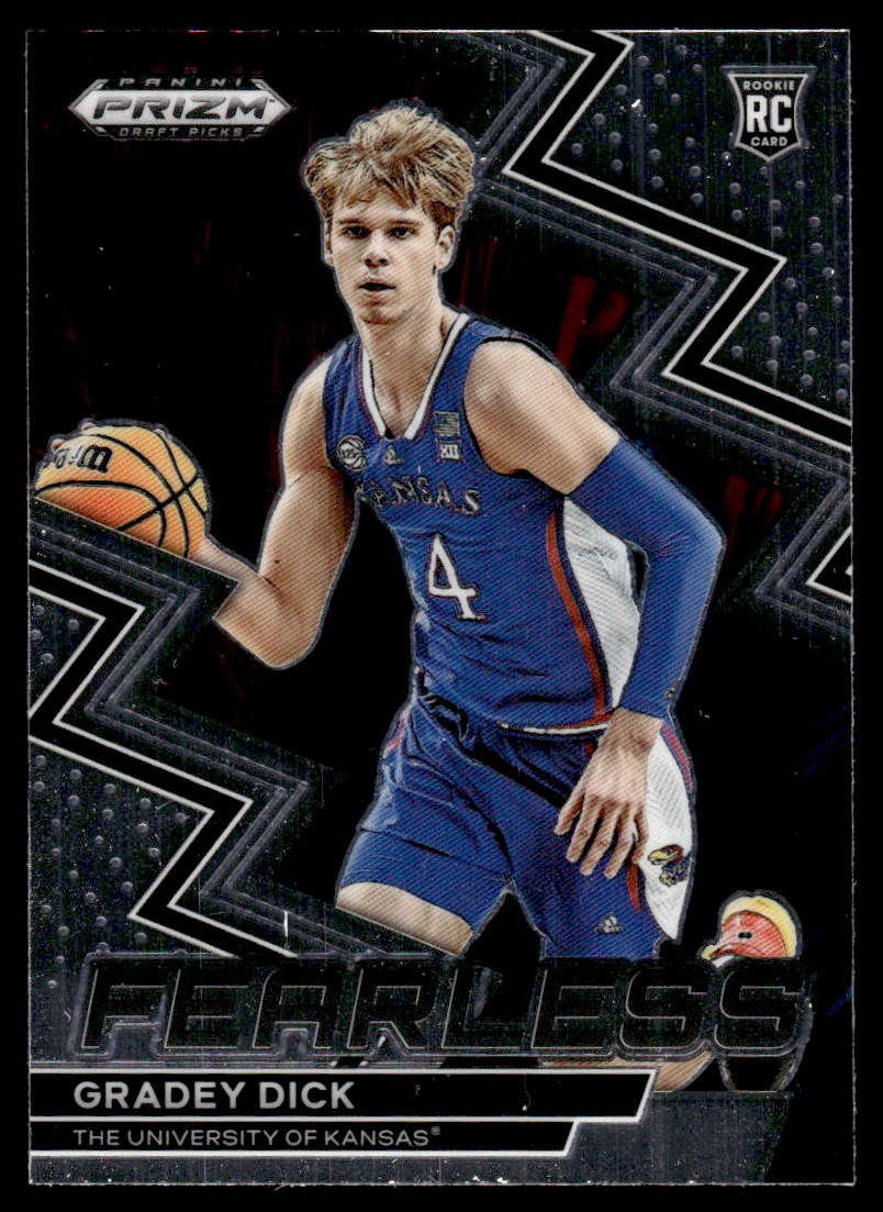 2023-24 Panini Prizm Draft Picks Fearless Gradey Dick #7