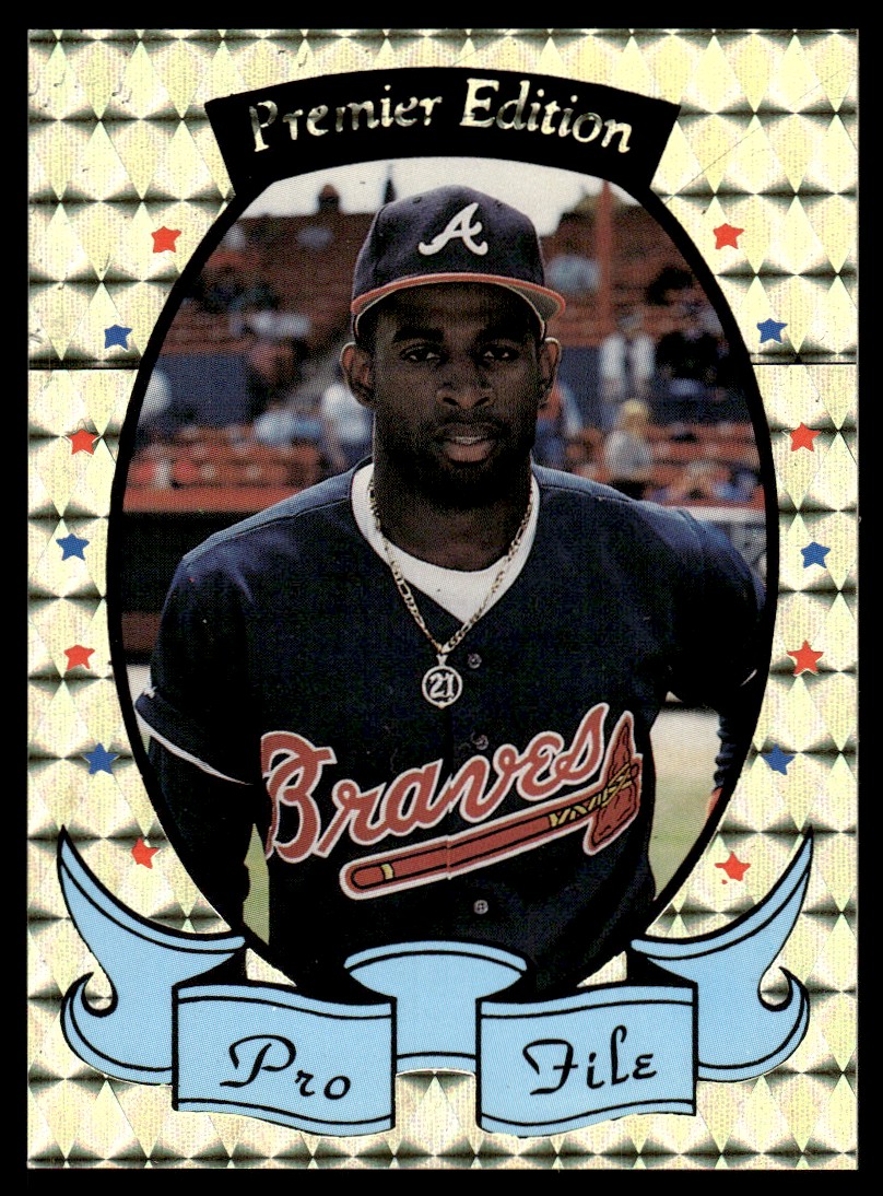 1992 National Sports Collectors Promo Card Deion Sanders Atlanta