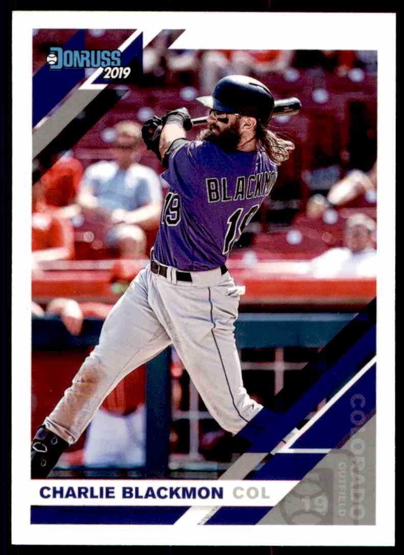 2019 Donruss Charlie Blackmon #131