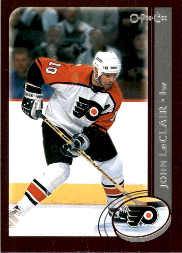 2002-03 O-Pee-Chee Hockey Card John LeClair #7