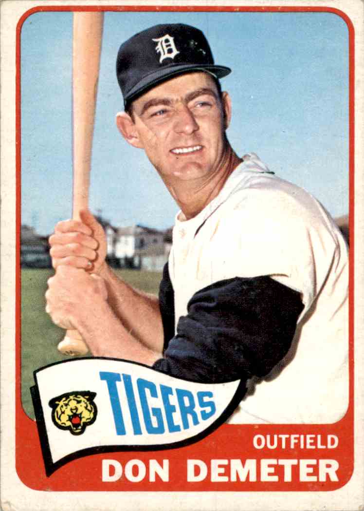 1965 Topps Don Demeter #429 card front image