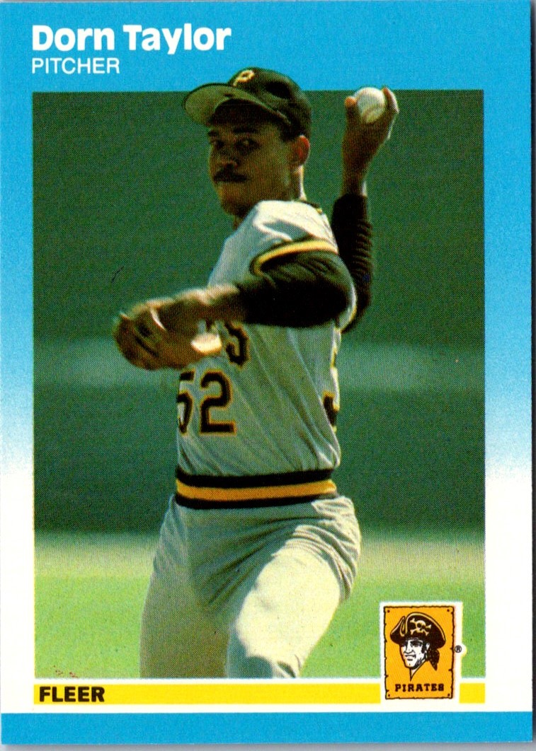 1987 Fleer Update Glossy Dorn Taylor #U-118