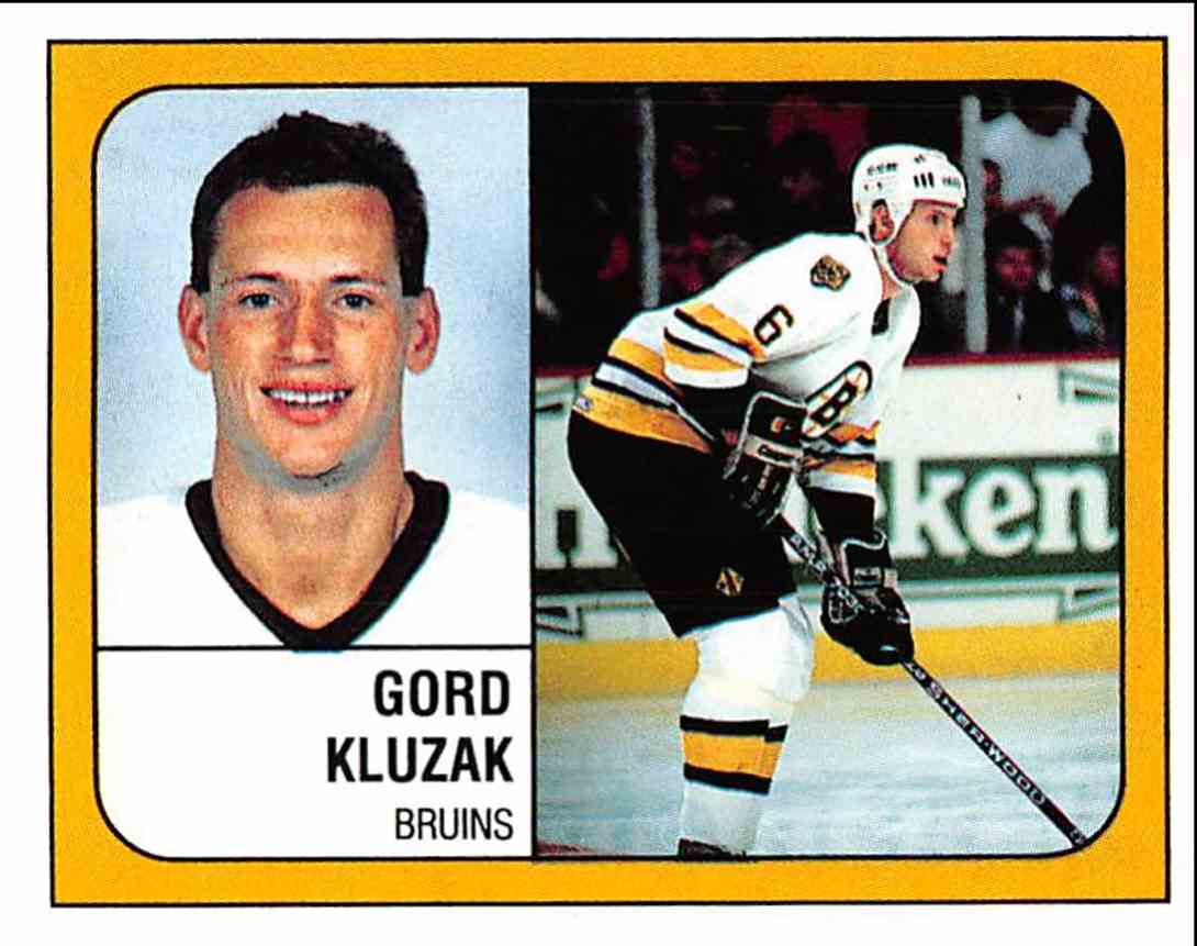 1988-89 Panini Stickers Gord Kluzak #205
