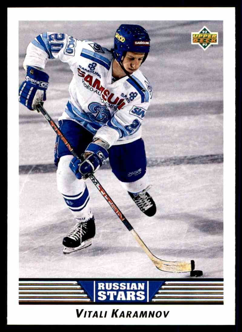 1992-93 Upper Deck Profiles Vitali Karamnov #341