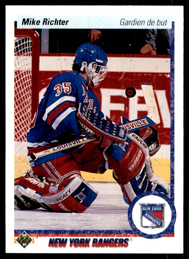 1990-91 Upper Deck Mike Richter #32 on Kronozio