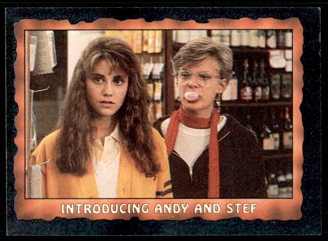 1985 Topps THE GOONIES INTRODUCING ANDY AND STEF #7 - Picture 1 of 2