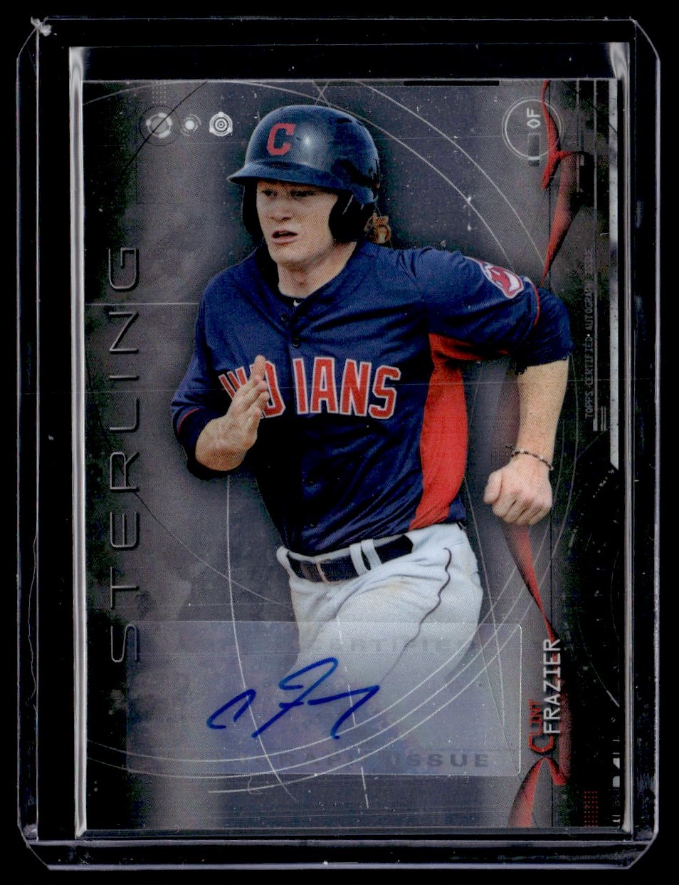 2014 Bowman Sterling Auto Clint Frazier #BSPA-CF card front image