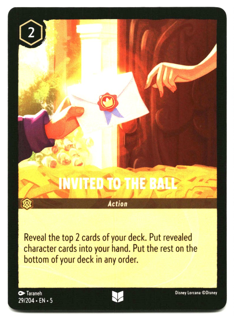 Disney Lorcana Trading Card TCG Invited to the Ball #29 Shimmering Skies |  eBay