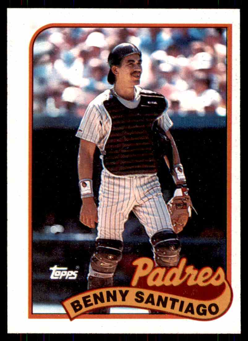 1989 Topps Baseball Benny Santiago #256