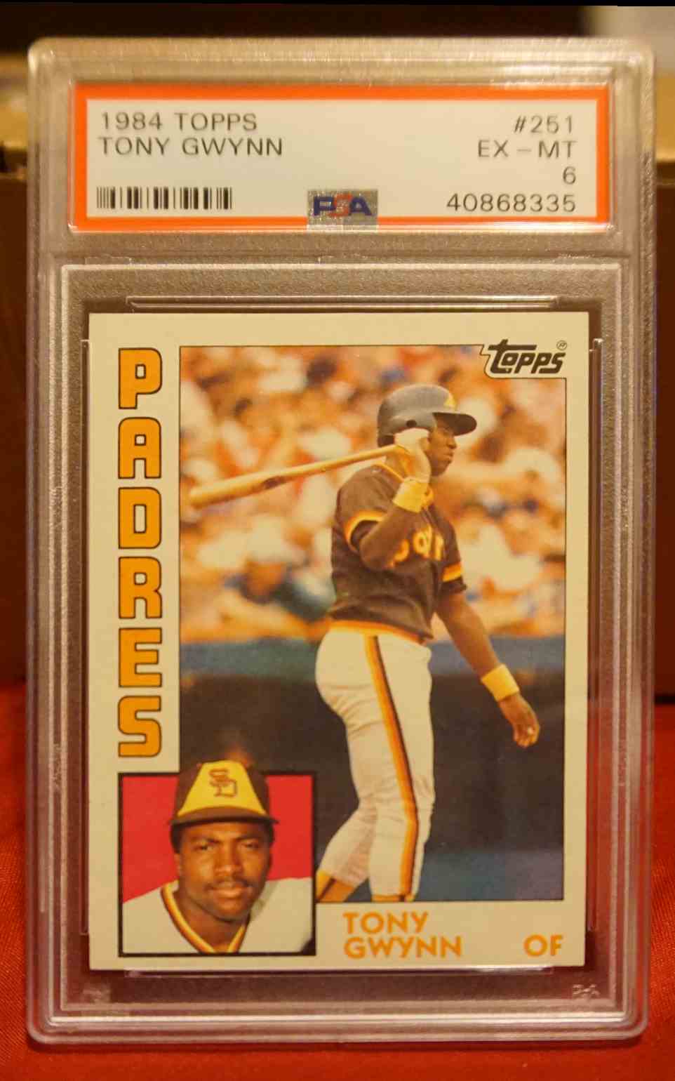 1984 Topps PSA 6 Tony Gwynn #251