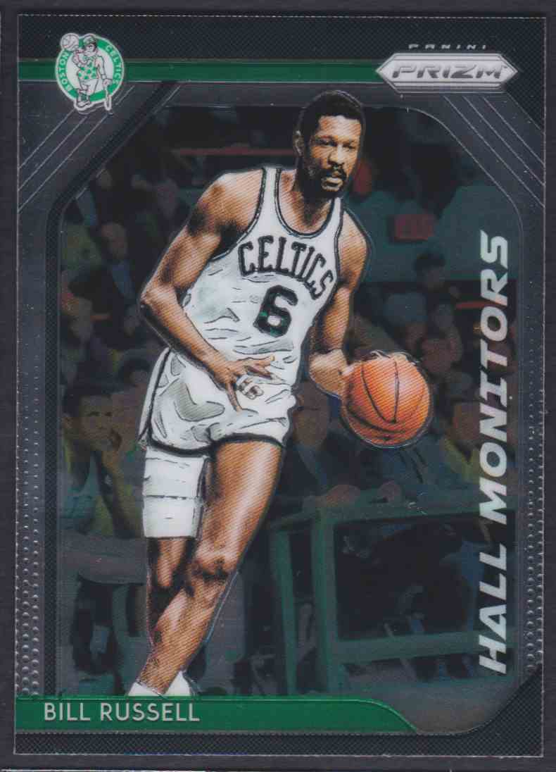 2018 19 Panini Prizm Hall Monitors Bill Russell Boston Celtics 4 Ebay ebay