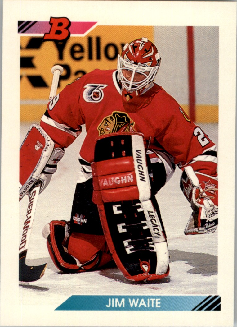 Ron Francis Signed 1992-93 Bowman Hockey Card - Pittsburgh Penguins