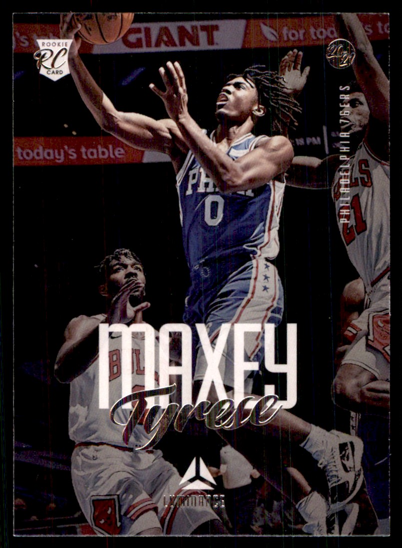 2020-21 Panini Chronicles Tyrese Maxey RC Philadelphia 76ers #165 