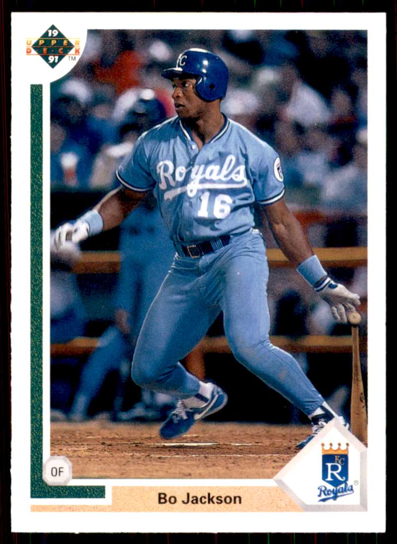 1991 Upper Deck Bo Jackson Kansas City Royals #545 