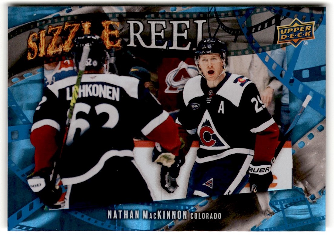 Nathan MacKinnon 2025-26 Upper Deck Sizzle Reel #SR-6 Colorado