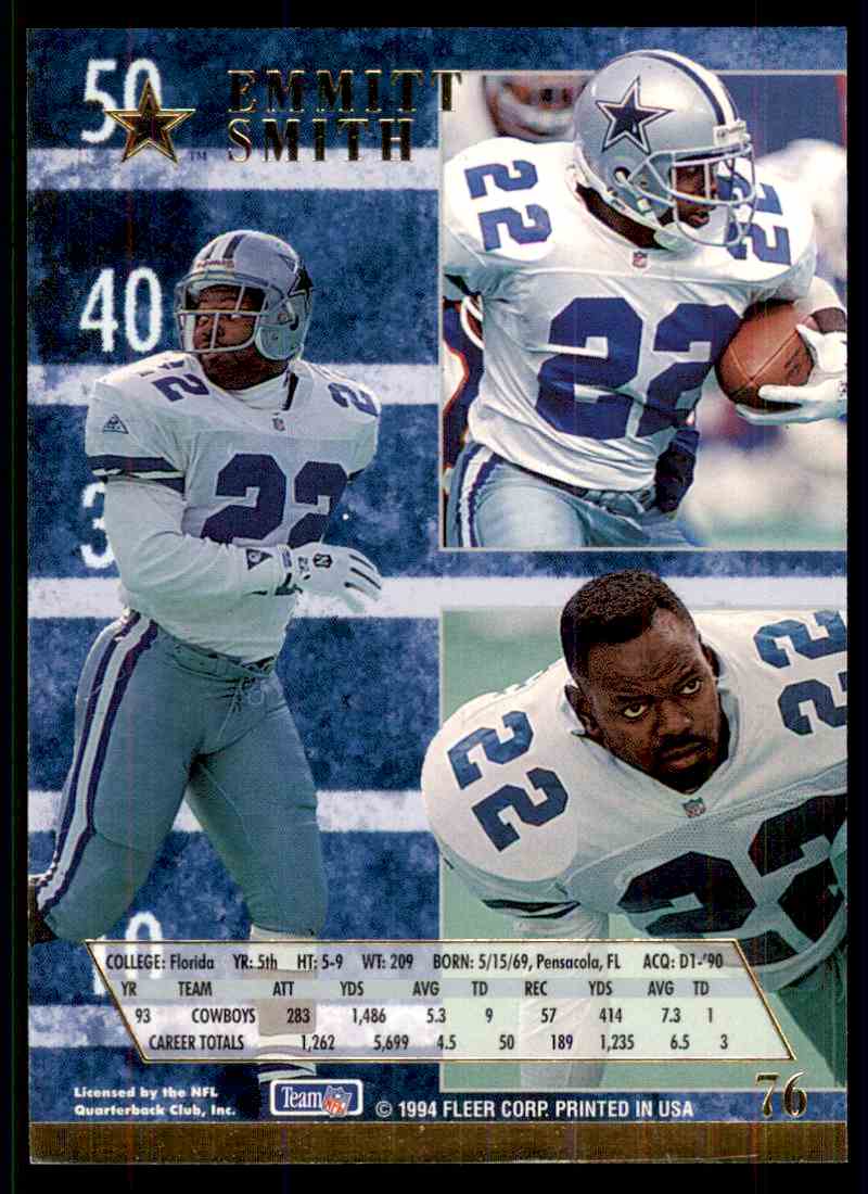 1994 FLEER EMMITT SMITH #50 | eBay