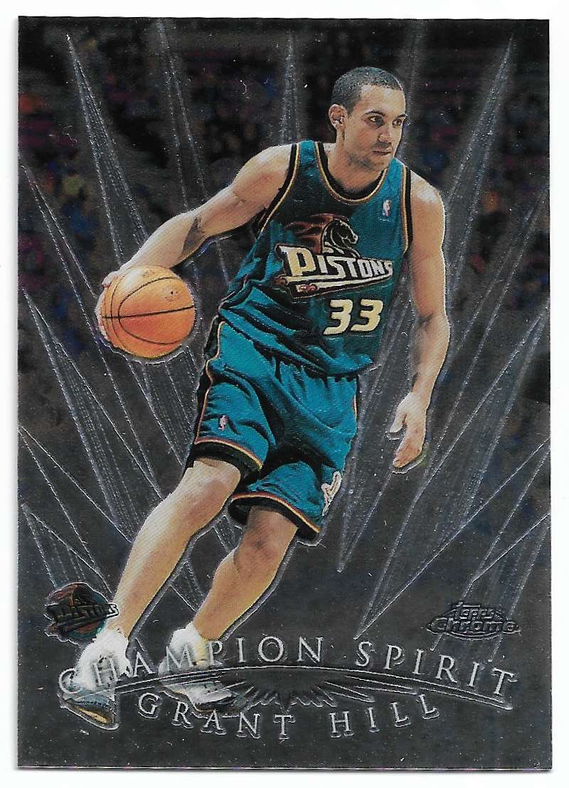 その他 97-98 Topps Chrome Refractor Grant Hill 1997-98 Topps Chrome Refractor - Grant Hill #29 - BGS - 9