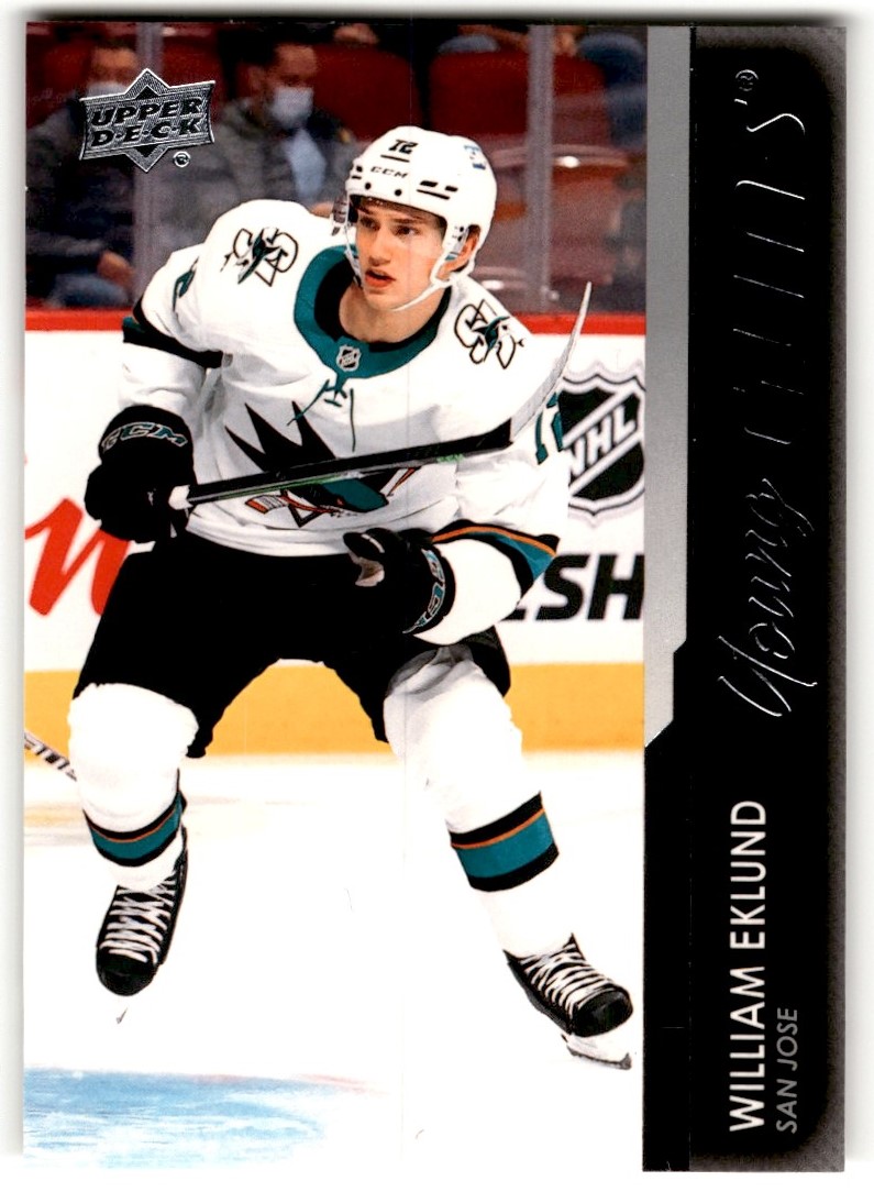 2021 22 Upper Deck Young Guns William Eklund 475 On Kronozio