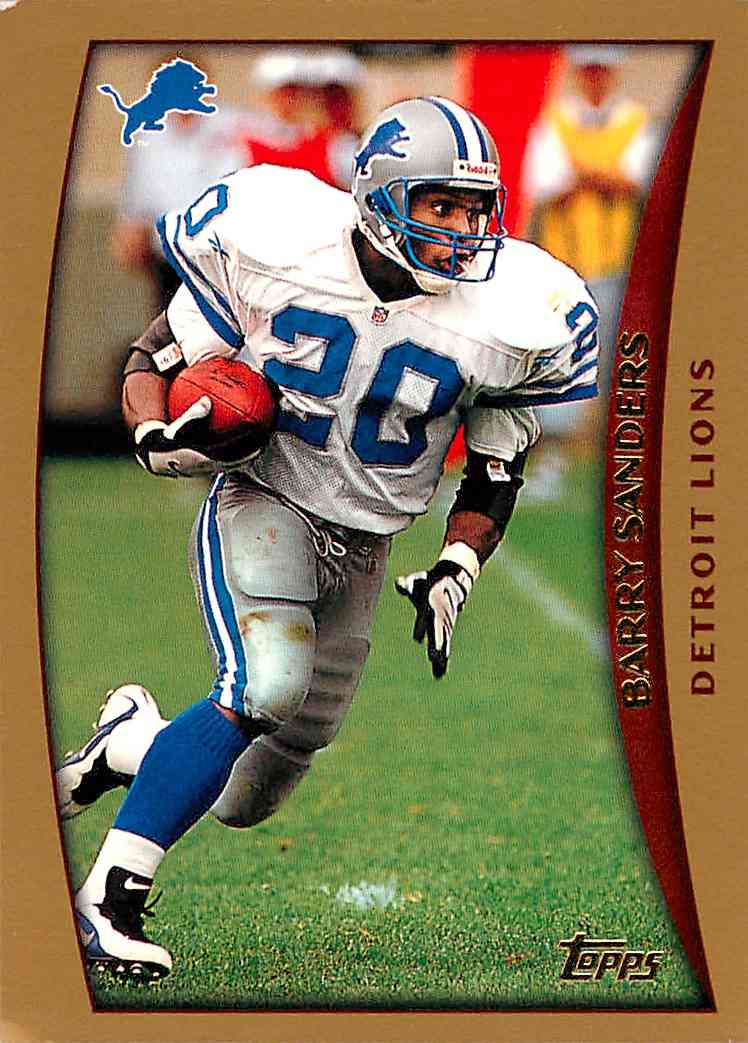 1998 Topps Barry Sanders 1 on Kronozio