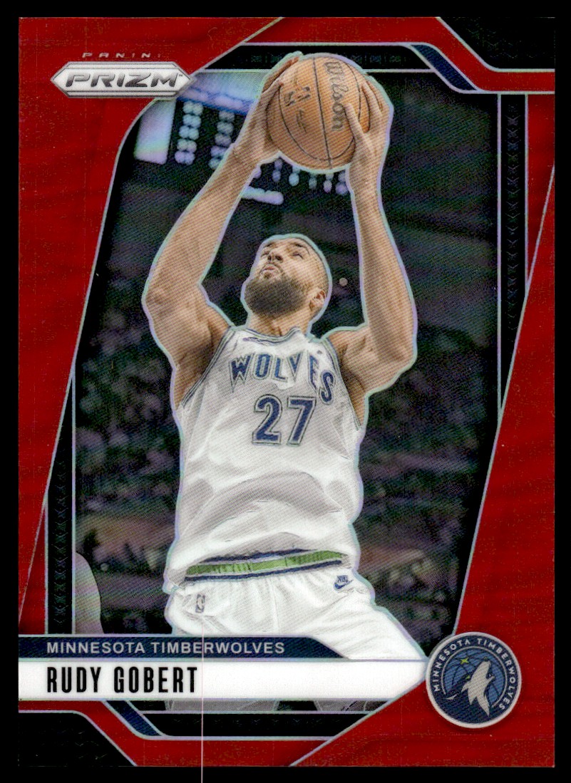 NBA カード Rudy Gobert Prizm 10枚限定 Rudy Gobert 2023-24 Topps Chrome Refractor #38 NBA