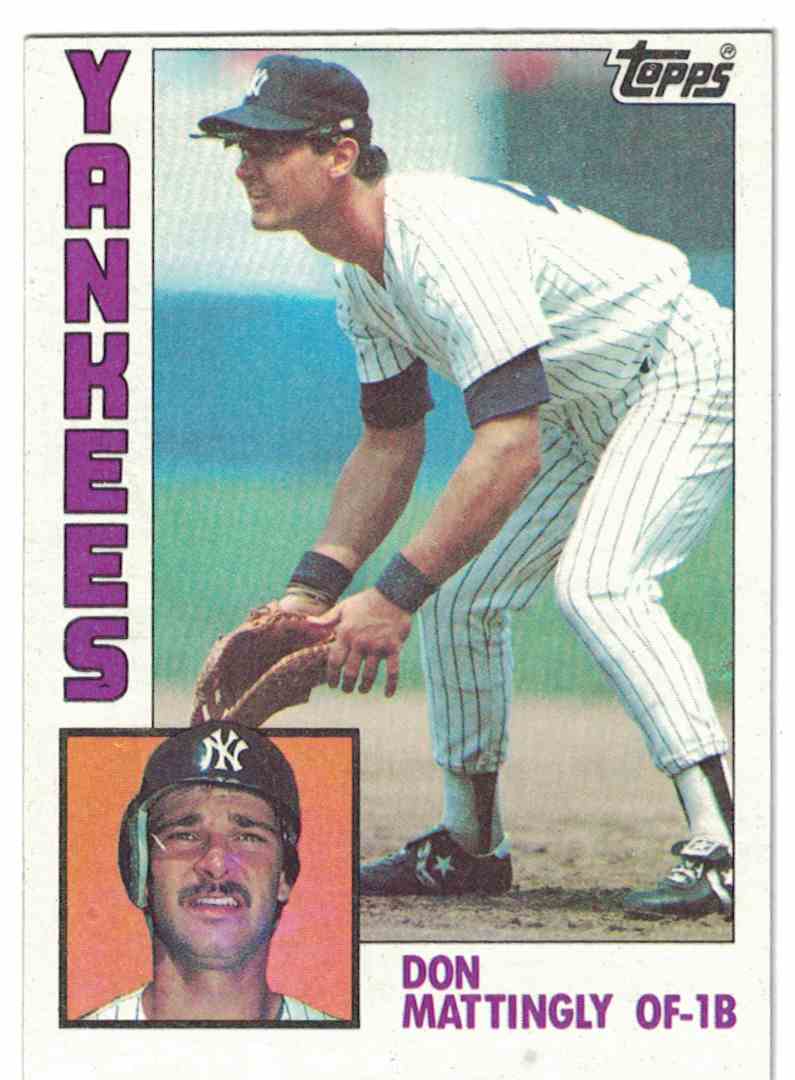 1984 Topps Don Mattingly 8 On Kronozio