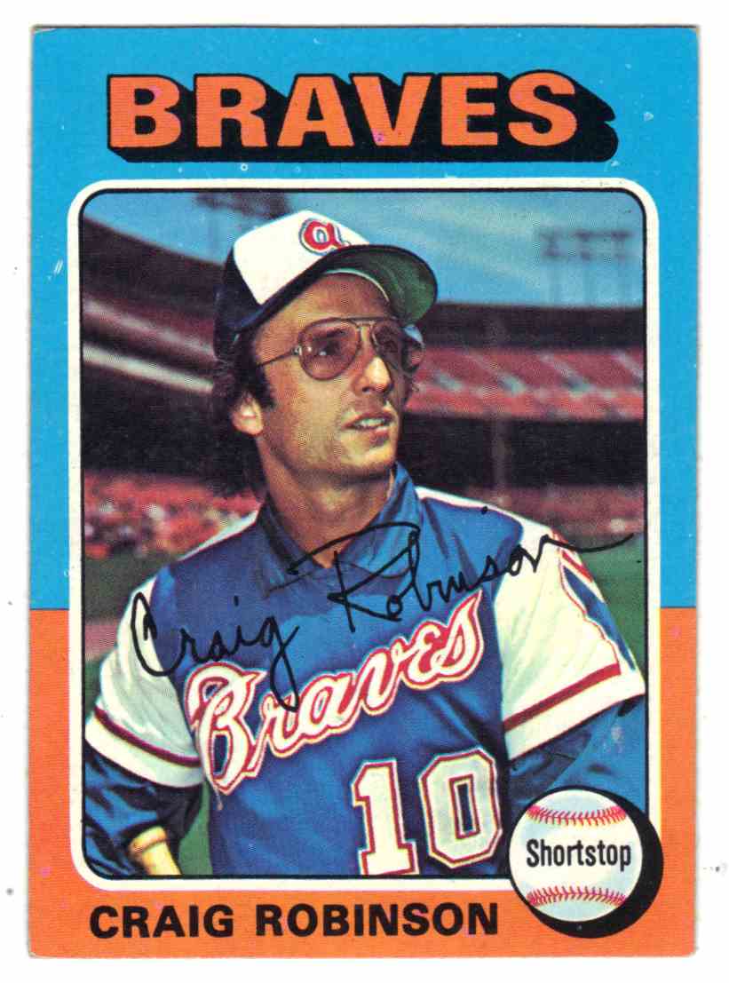 1975 Topps Craig Robinson #367