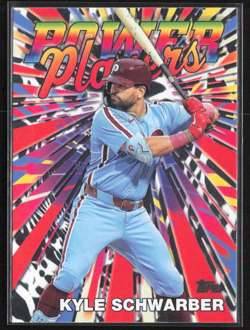 25枚限定 Kyle Schwarber TOPPS WBC 直筆サインカード KYLE SCHWARBER SIGNED NLCS 2023 TOPPS NOW #1007 SEALED ON