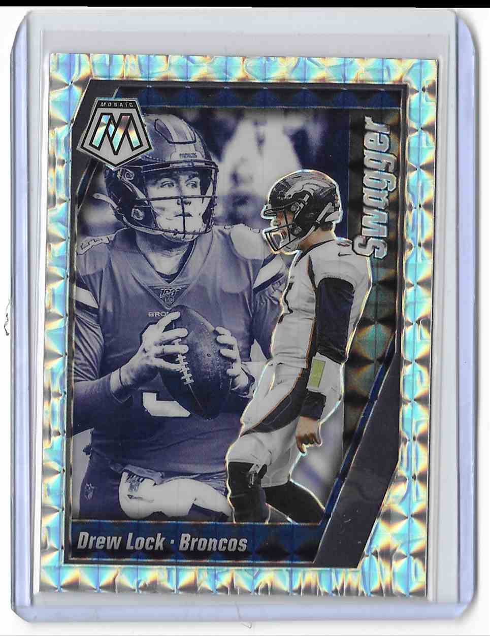 2020 Panini Mosaic Swagger Ssp Drew Lock Denver Broncos # ...