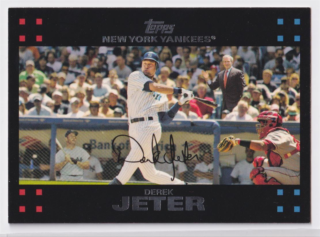 2007 Topps 1st Edition Derek Jeter #40