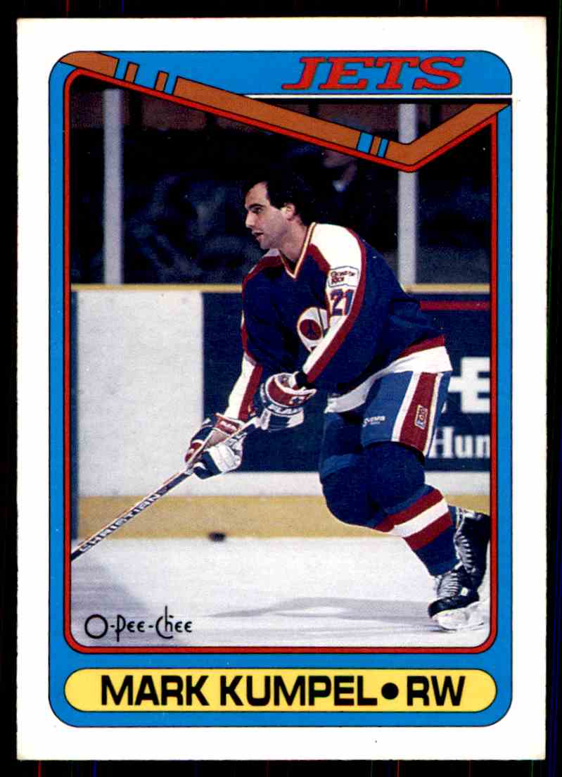 1990-91 O-Pee-Chee Mark Kumpel #444