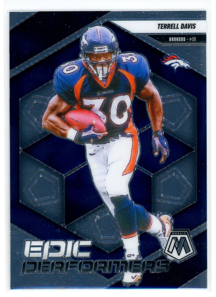 2025 Panini Mosaic Epic Performers Terrell Davis Denver Broncos