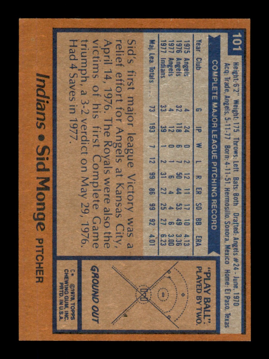 Topps Baseball #1-250 1978 - TÚ ELIGES - Completa tu conjunto - Imagen 202 de 499