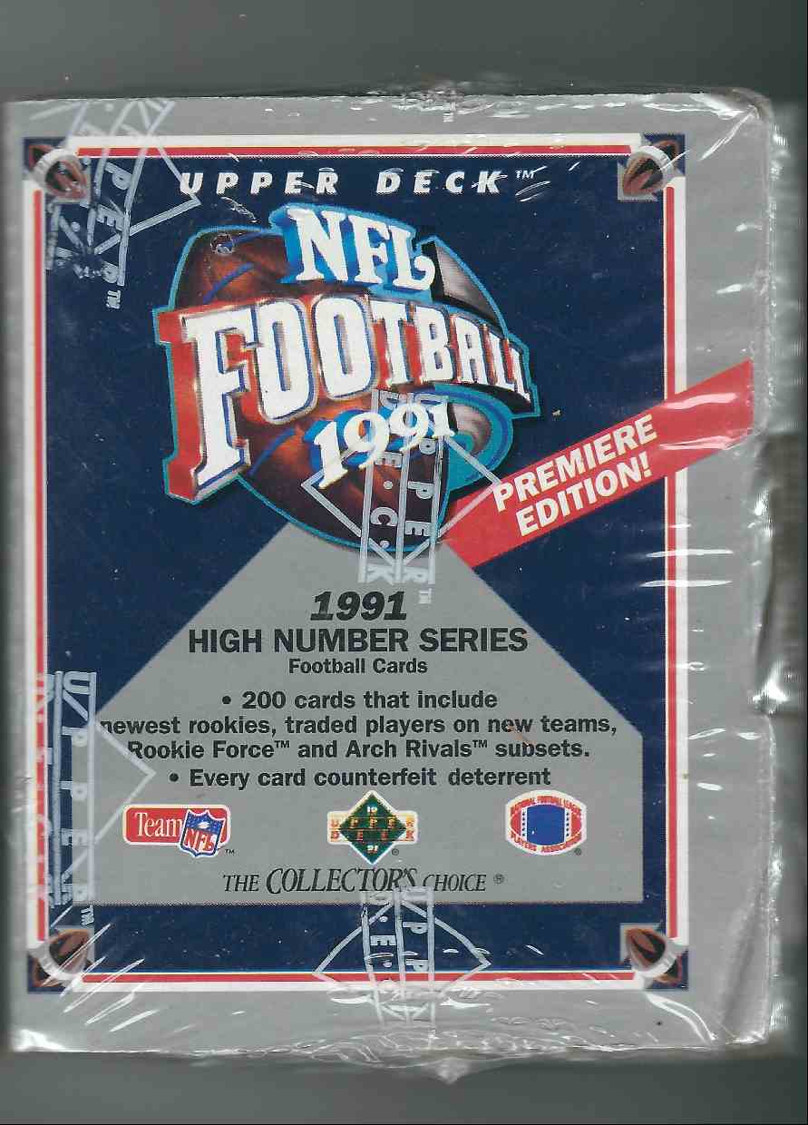 1991 Upper Deck High Number Series NFL Football Various On Kronozio