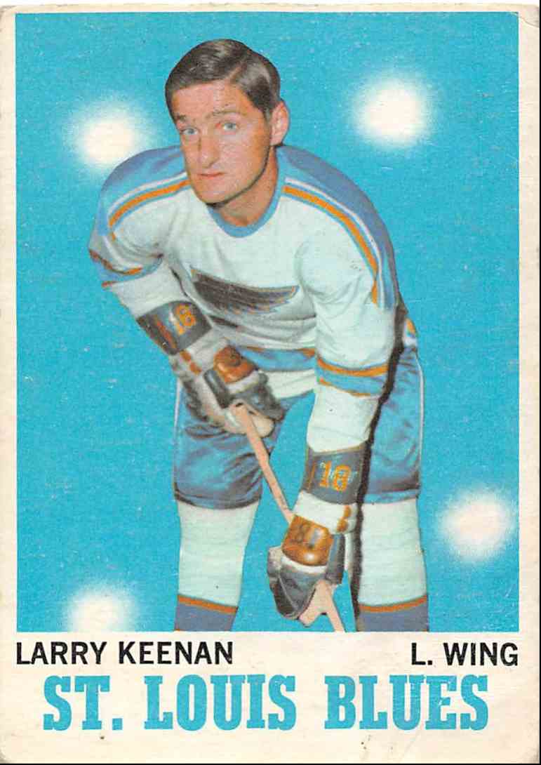 1970-71 O-Pee-Chee Larry Keenan #104