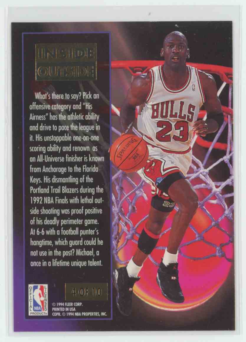 93 94 fleer ultra michael jordan 30