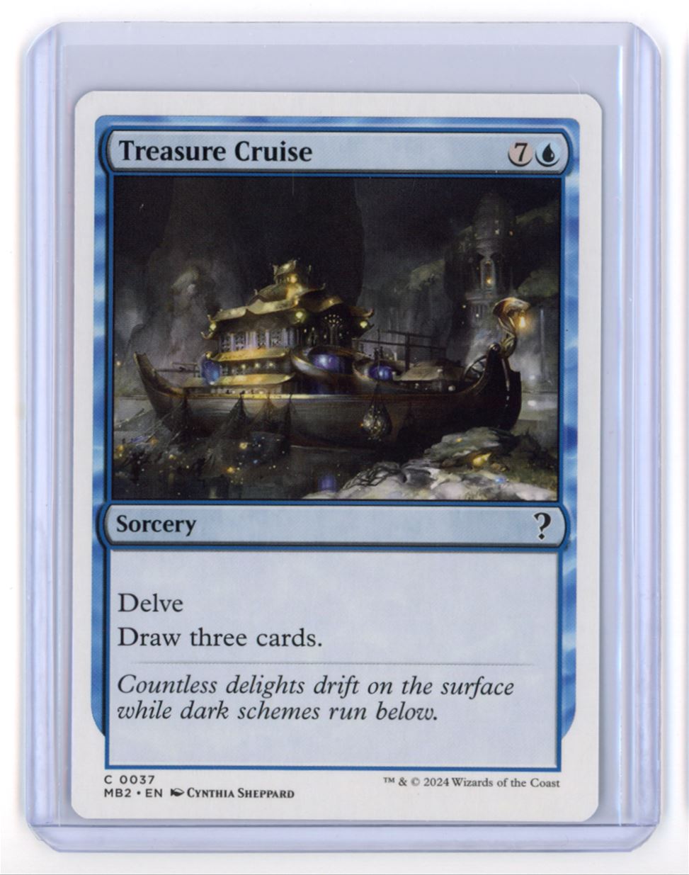 mtg white treasure cards MtG MB2 Treasure Cruise White Border