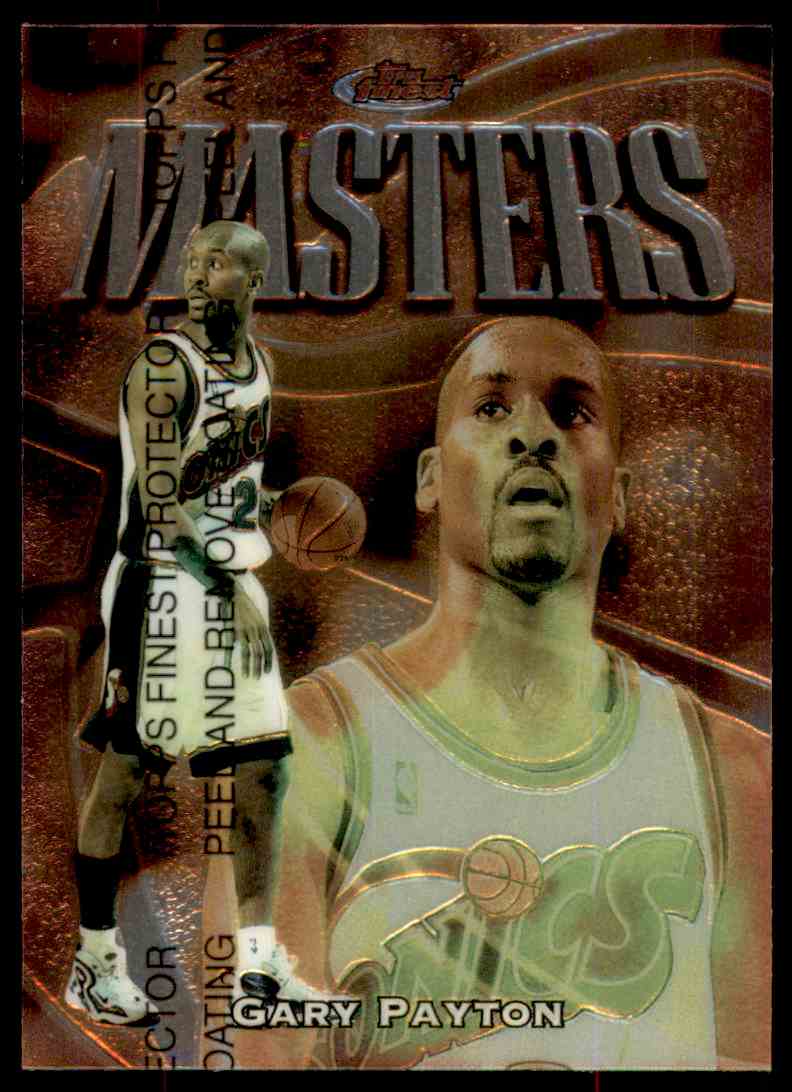 1997 98 Topps Finest Masters Gary Payton 260 On Kronozio