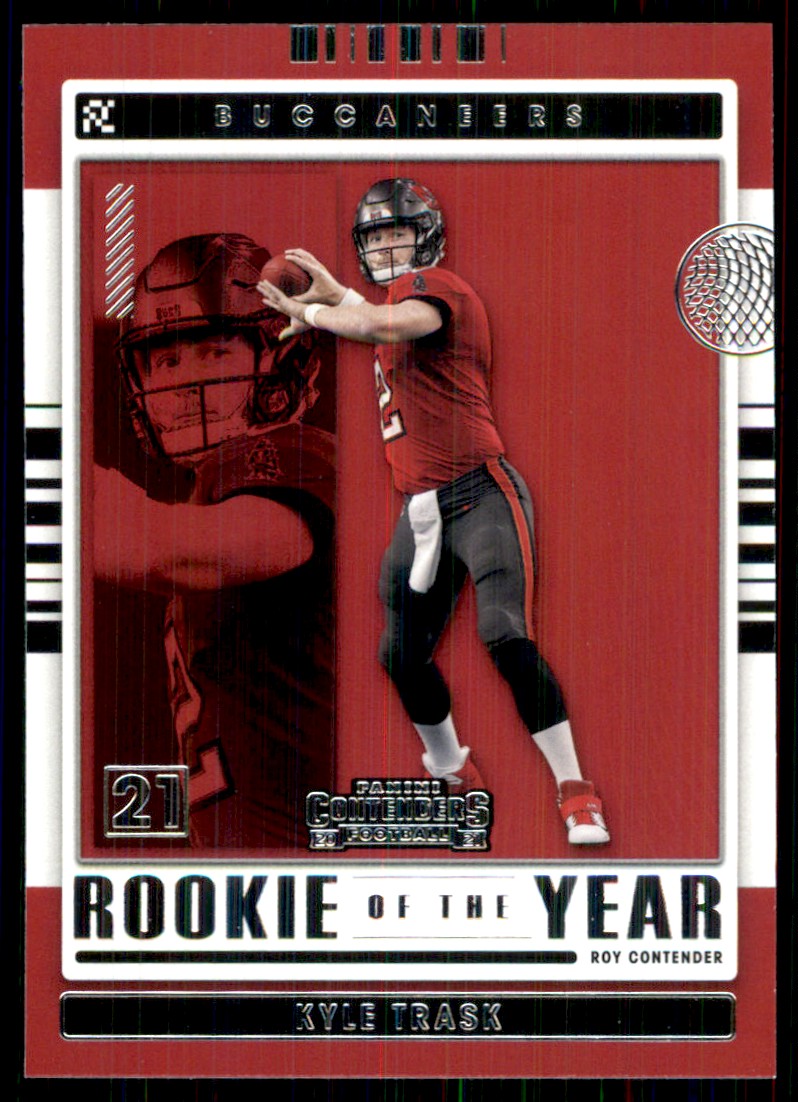 2021 Panini Contenders Rookie of the Year Contenders Kyle Trask 7