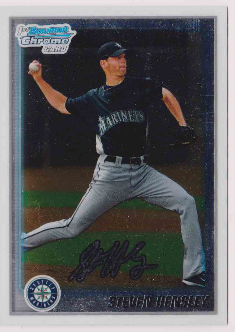 2010 Bowman Chrome Prospects Steven Hensley #BCP114