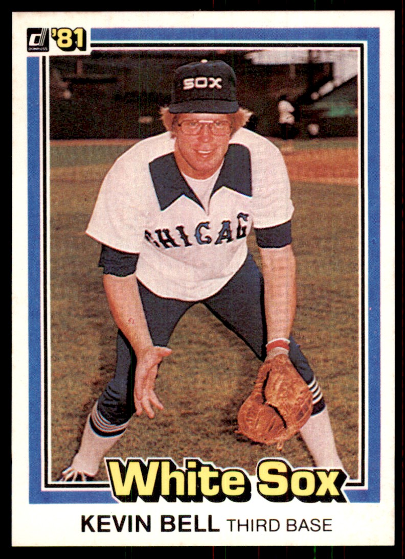 1981 Donruss Baseball Card Kevin Bell Chicago White Sox #39 | eBay