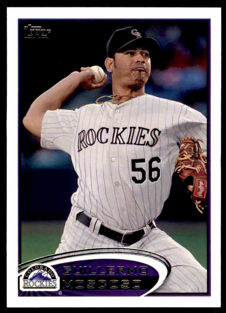 2012 Topps MLB Guillermo Moscoso #431