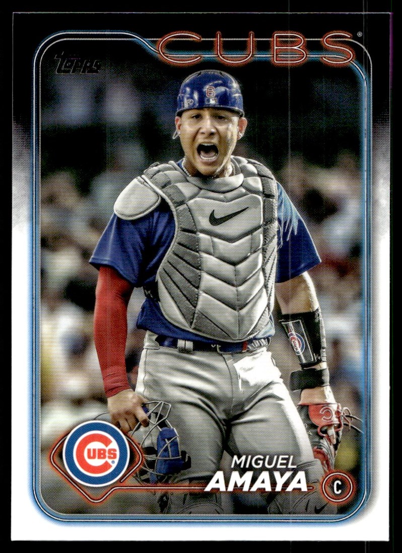 2024 Topps Series 1 Miguel Amaya A85 Chicago Cubs #319 | eBay
