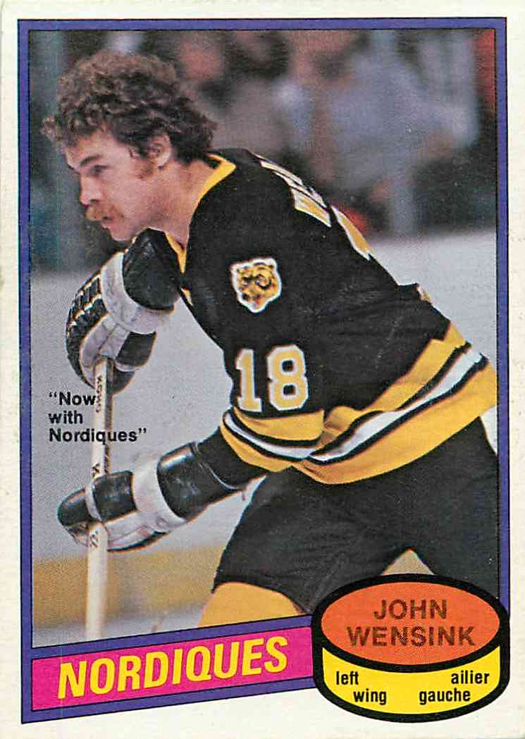 1980-81 O-Pee-Chee John Wensink #390 | eBay